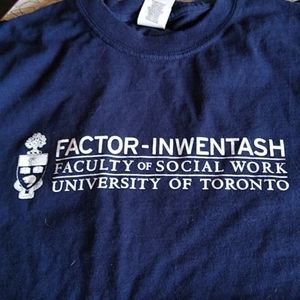 UofT social work faculty t-shirt